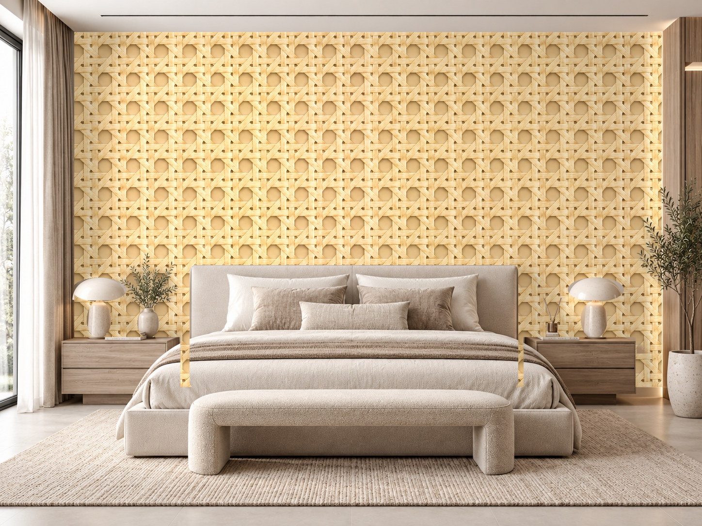 Woven Cane Duvar Kağıdı (C06-RB-002) – görsel 1