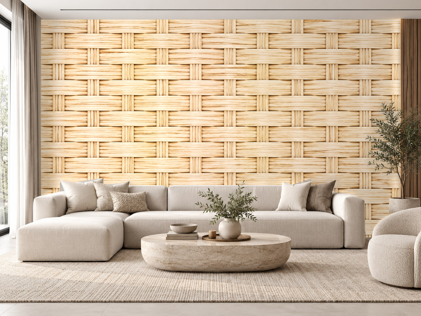 Coastal Rattan Duvar Kağıdı (C06-RB-009) – görsel 1