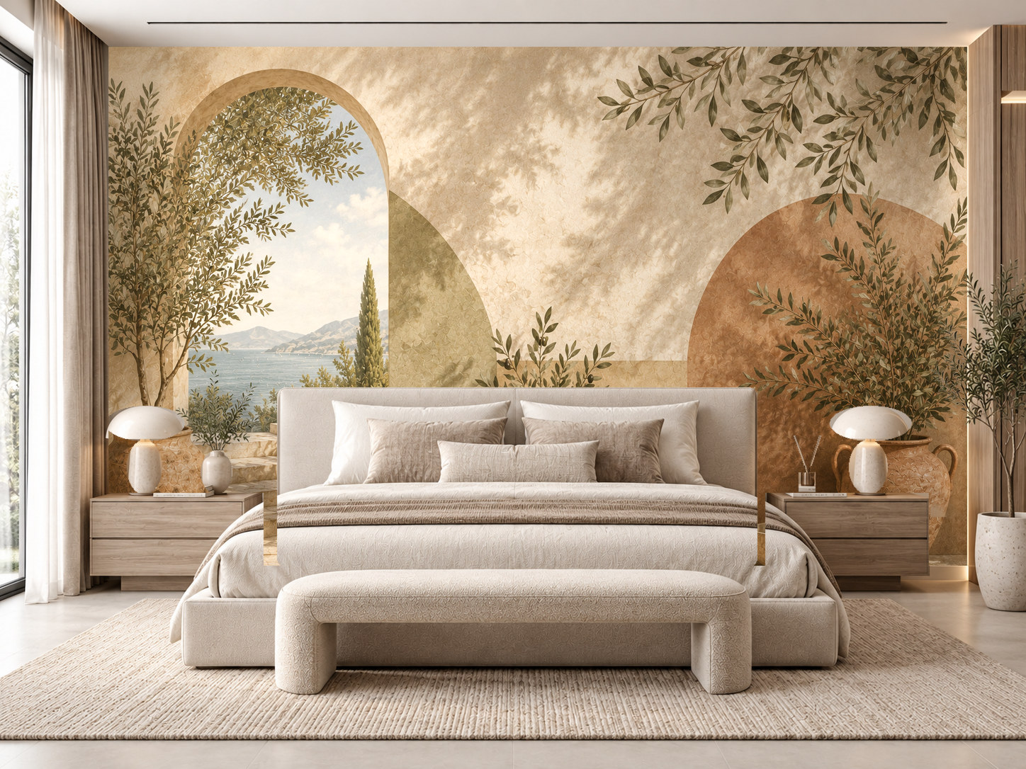 Olive Breeze — Kaynak Varyantı Duvar Kağıdı (C05-TT-005B) – görsel 1