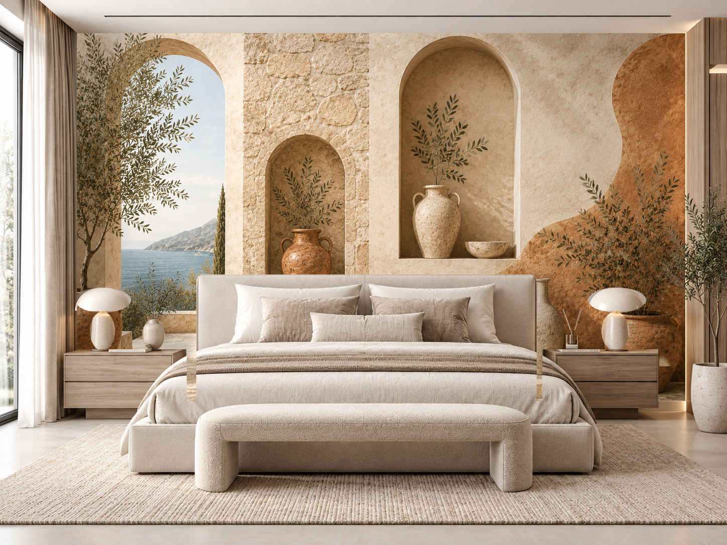 Mediterranean Stone — Kaynak Varyantı Duvar Kağıdı (C05-TT-009B) – görsel 1
