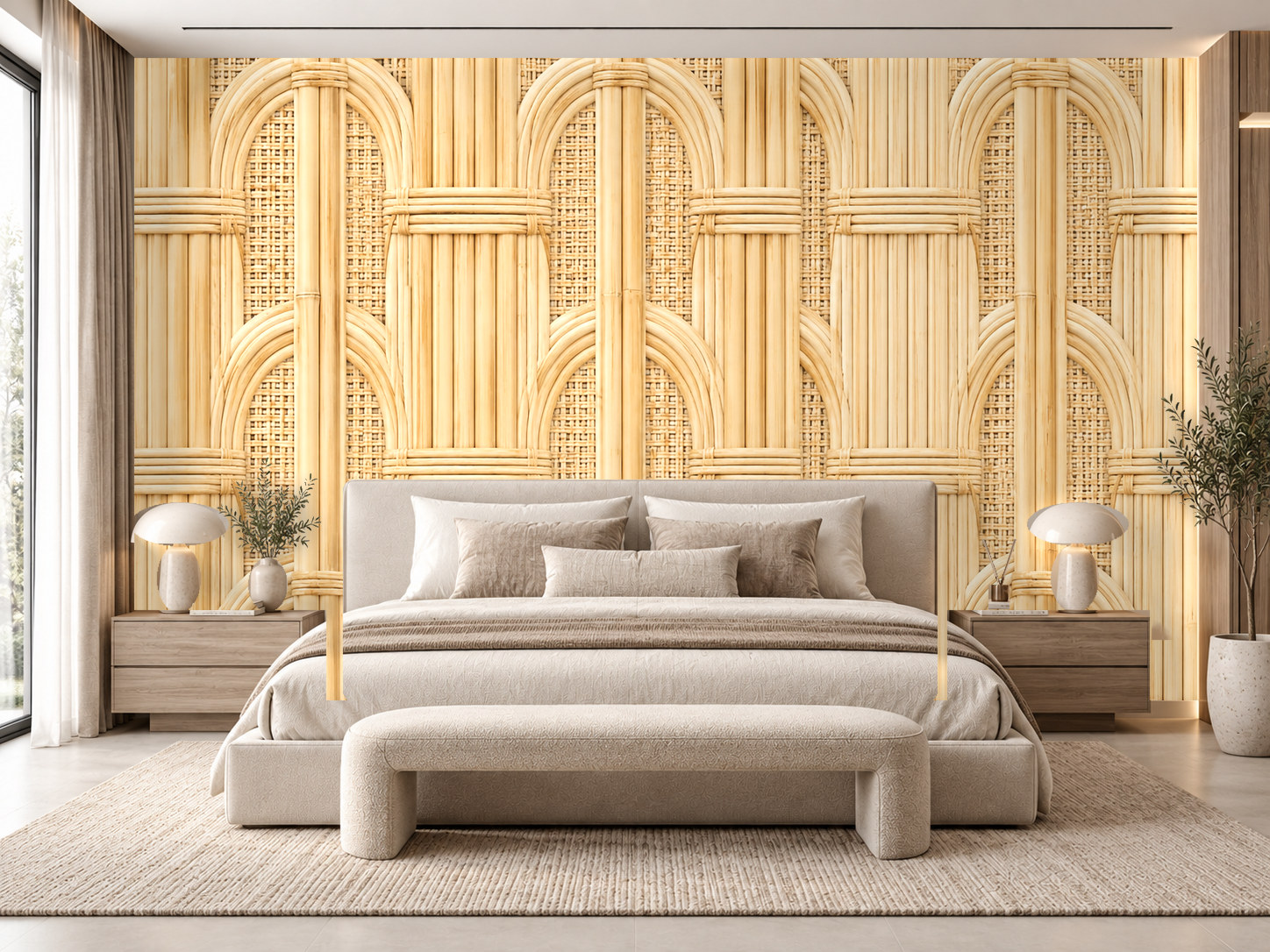 Rattan Signature — Kaynak Varyantı Duvar Kağıdı (C06-RB-015B) – görsel 1