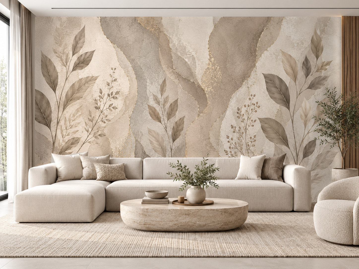 Olive Mood — Kaynak Varyantı Duvar Kağıdı (C08-IH-006C) – görsel 1