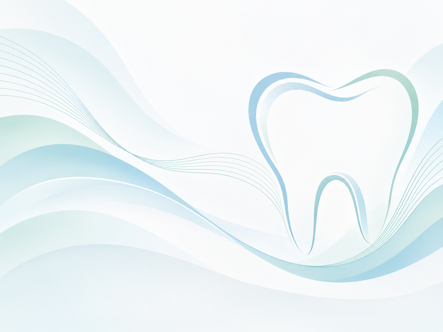 Clean Tooth Contour — Diş kliniği Duvar Kağıdı (TS-DT-002) – görsel 2