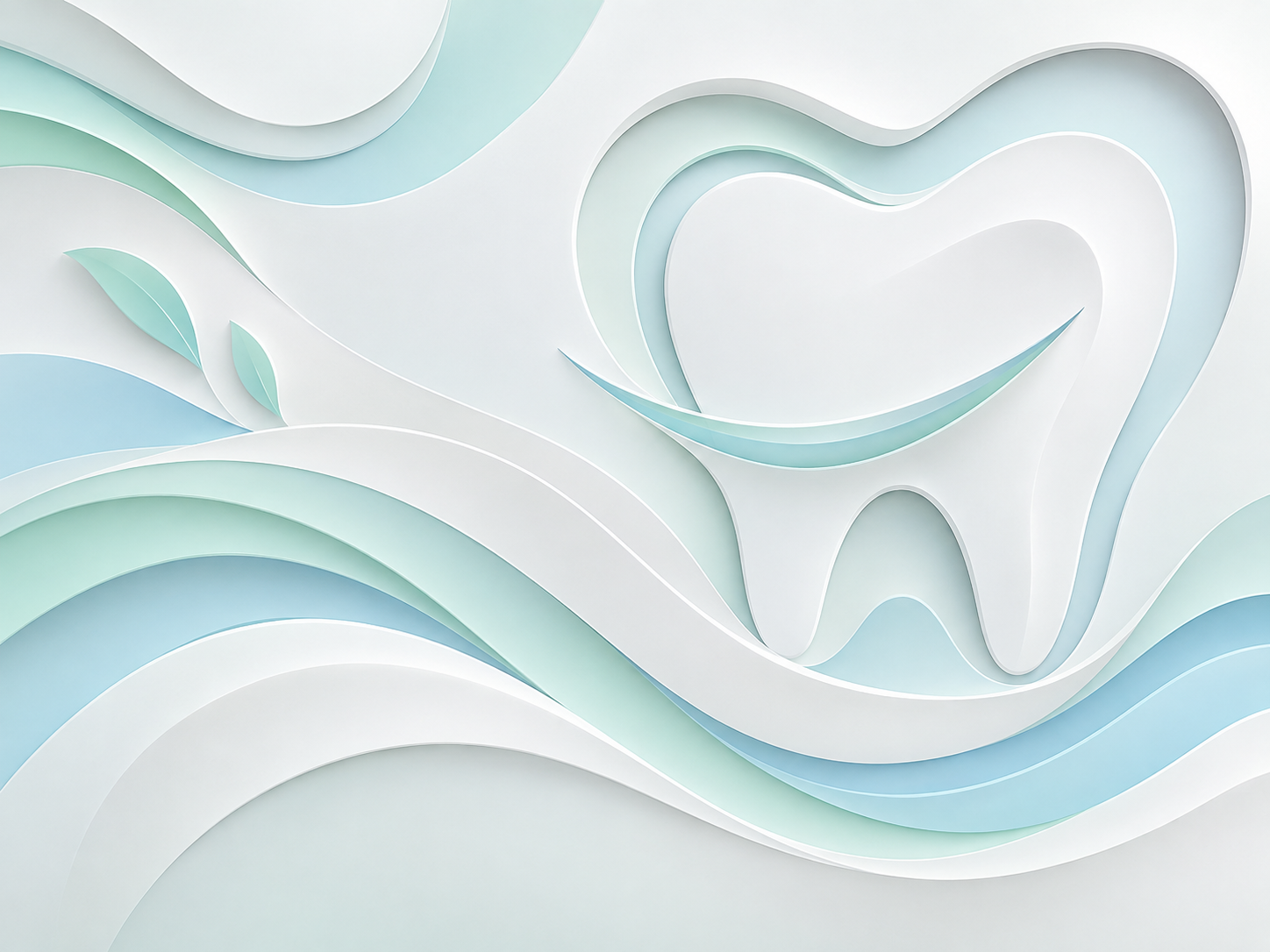 Gentle Smile Relief — Diş kliniği Duvar Kağıdı (TS-DT-006) – görsel 2