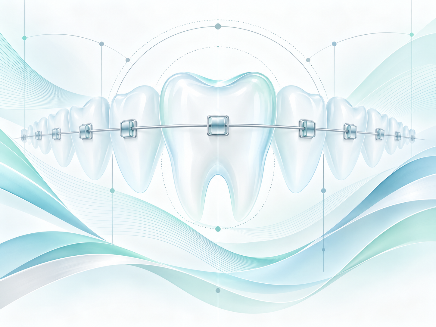 Orthodontic Precision — Diş kliniği Duvar Kağıdı (TS-DT-011) – görsel 2