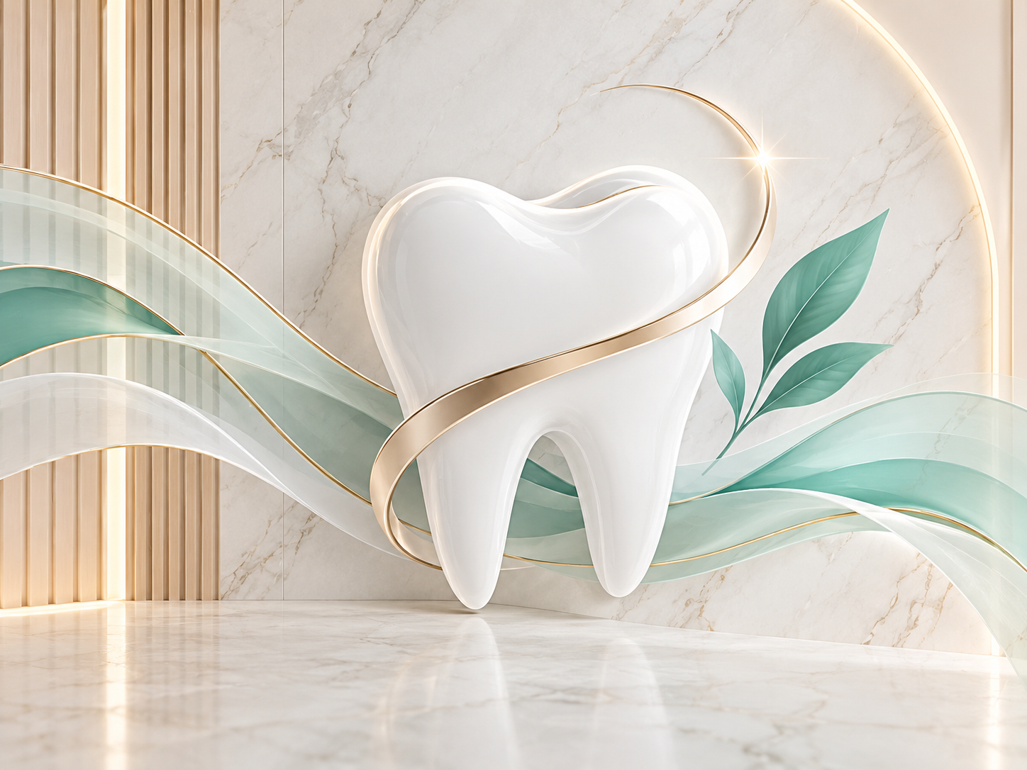 Dental Signature — Diş kliniği Duvar Kağıdı (TS-DT-015) – görsel 2