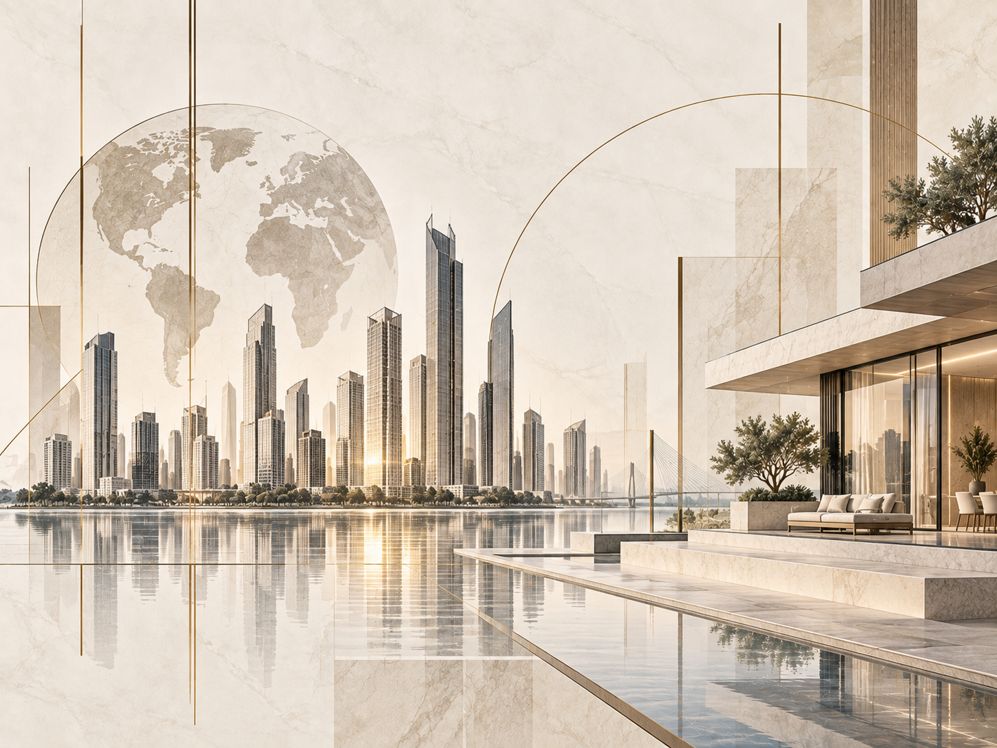 Real Estate Signature — Emlak ofisi Duvar Kağıdı (TS-RE-015) – görsel 2