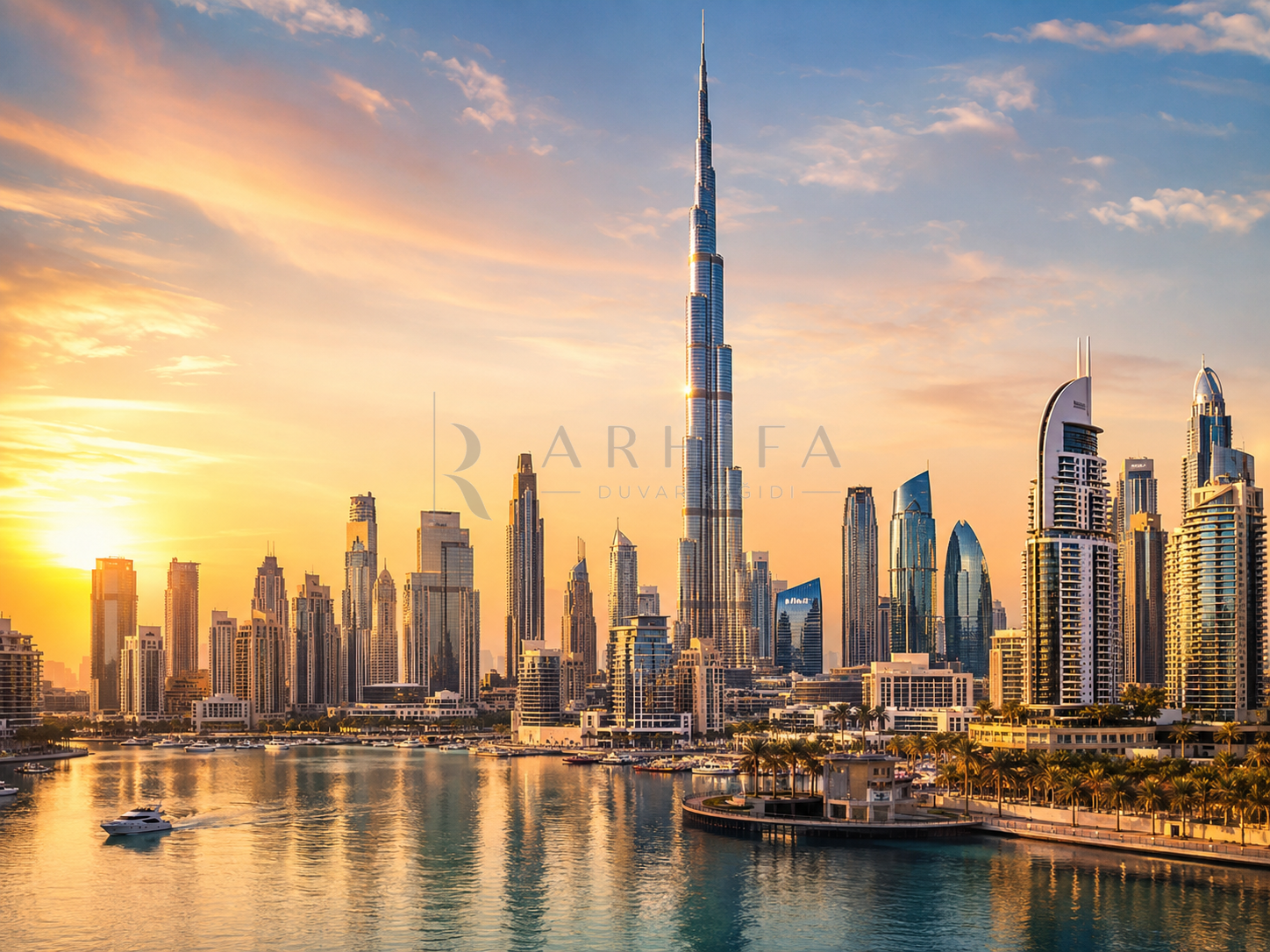 Dubai — Modern Skyline Duvar Kağıdı (CT-012) – görsel 2