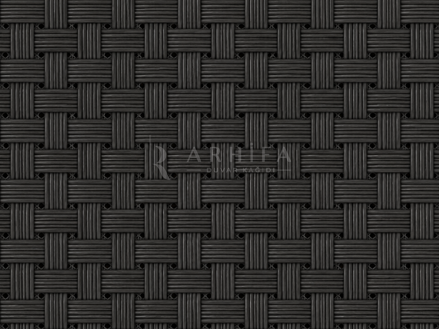 Charcoal Rattan Duvar Kağıdı (CW-018) – görsel 2