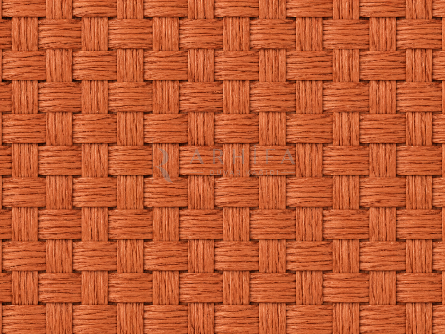 Terracotta Raffia Duvar Kağıdı (CW-020) – görsel 2