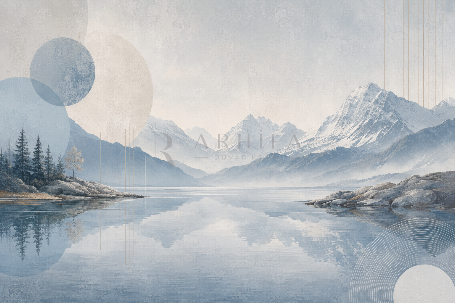 Arctic Lake Duvar Kağıdı (DB-007) – görsel 2