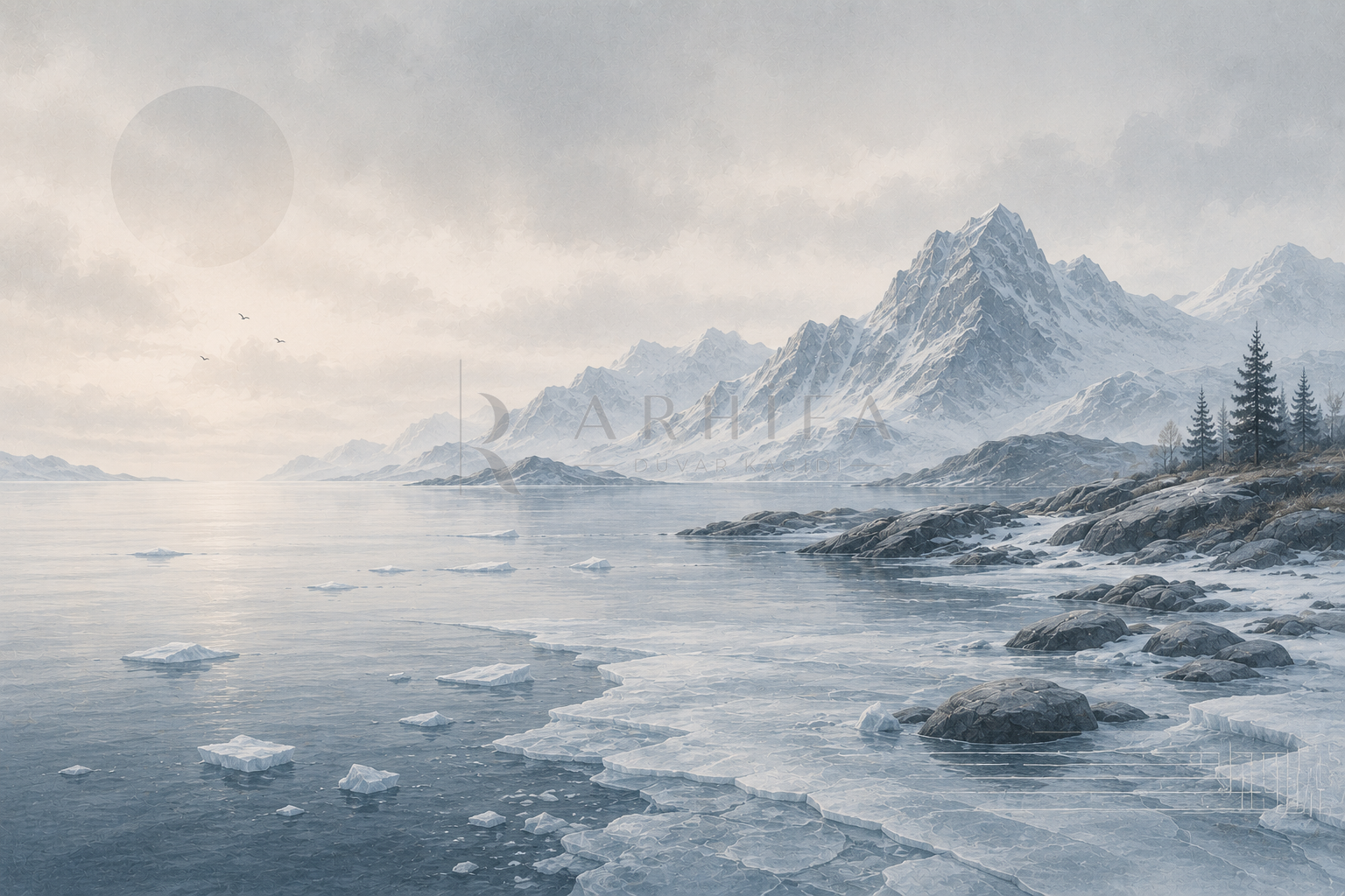 Ice Coast Duvar Kağıdı (DB-014) – görsel 2