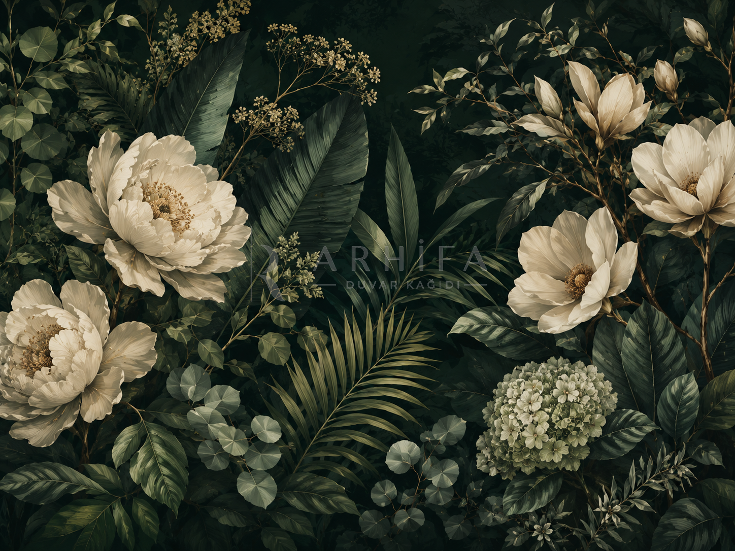 — Forest Bloom Duvar Kağıdı (DKB-002) – görsel 2