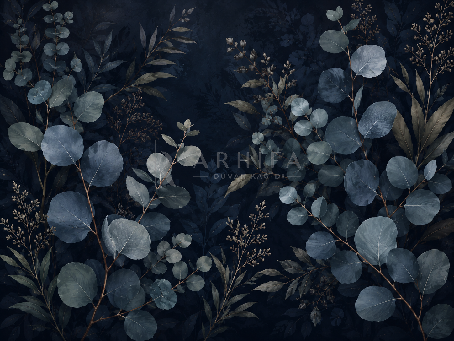 — Night Eucalyptus Duvar Kağıdı (DKB-006) – görsel 2