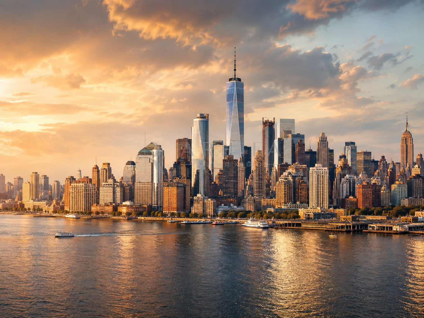— New York Skyline Duvar Kağıdı (DM-002) – görsel 2
