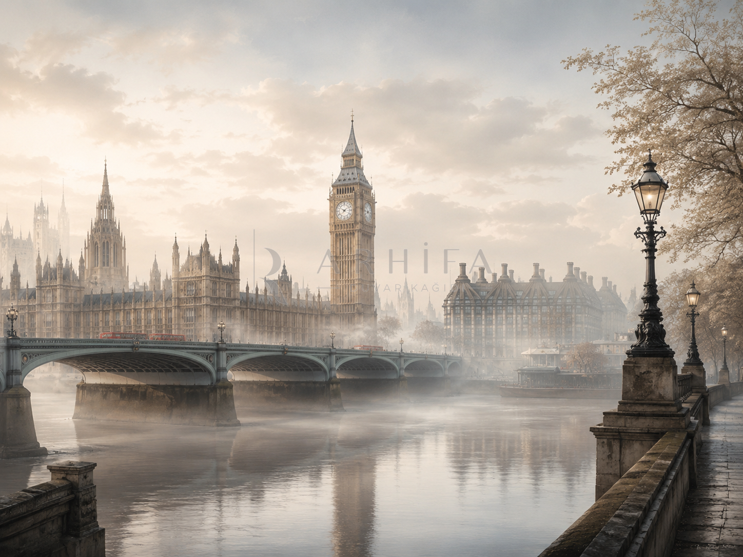 — London Mist Duvar Kağıdı (DM-003) – görsel 2