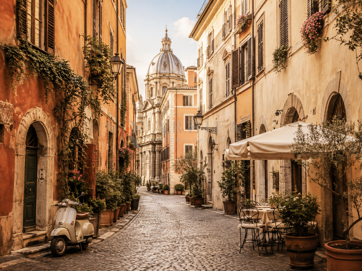 — Rome Streets Duvar Kağıdı (DM-004) – görsel 2