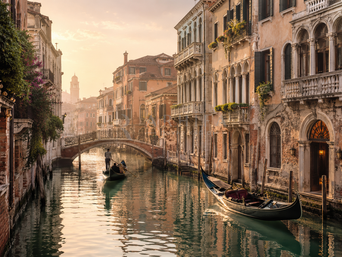 — Venice Reflections Duvar Kağıdı (DM-006) – görsel 2