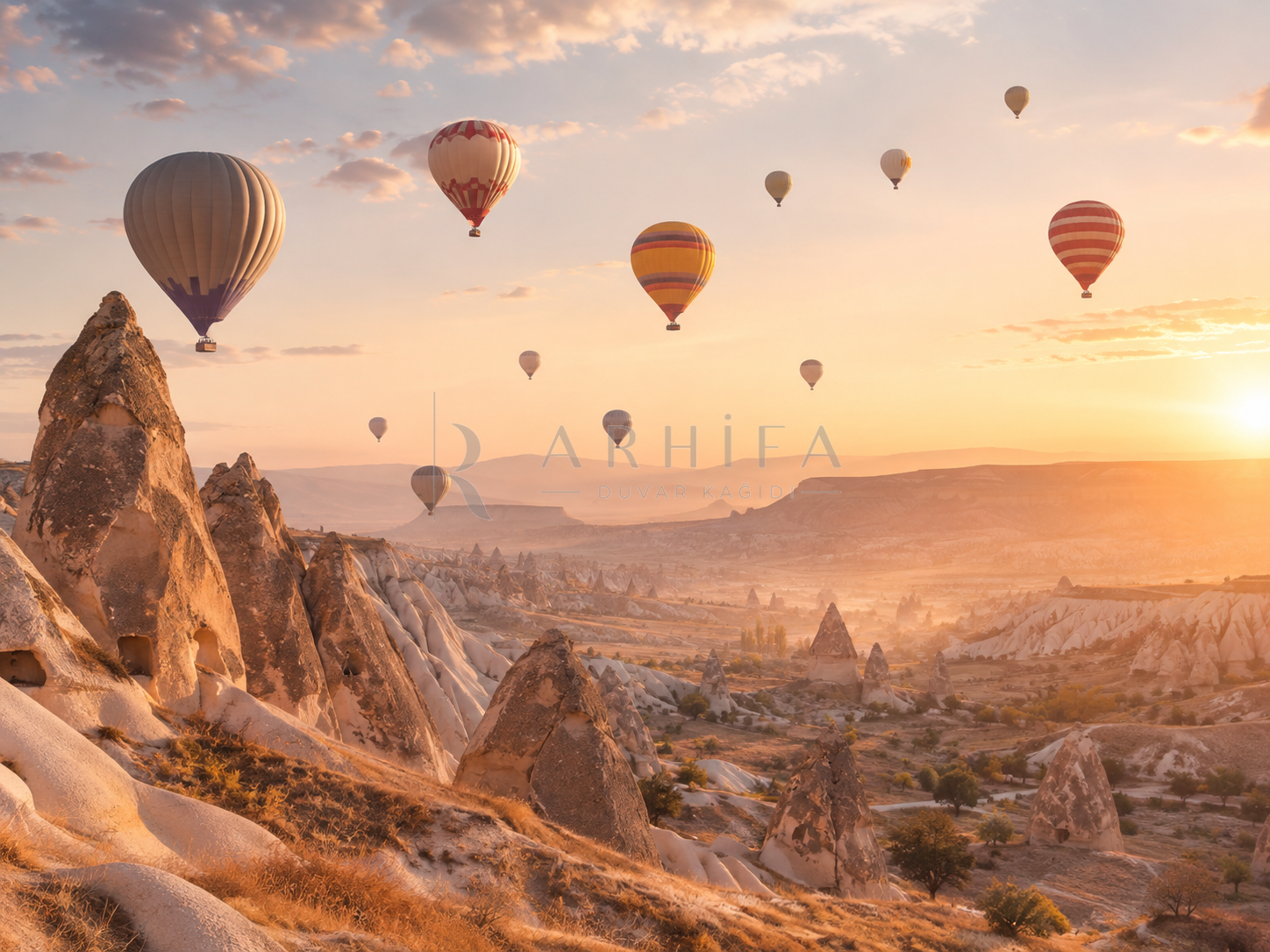 — Cappadocia Dawn Duvar Kağıdı (DM-008) – görsel 2