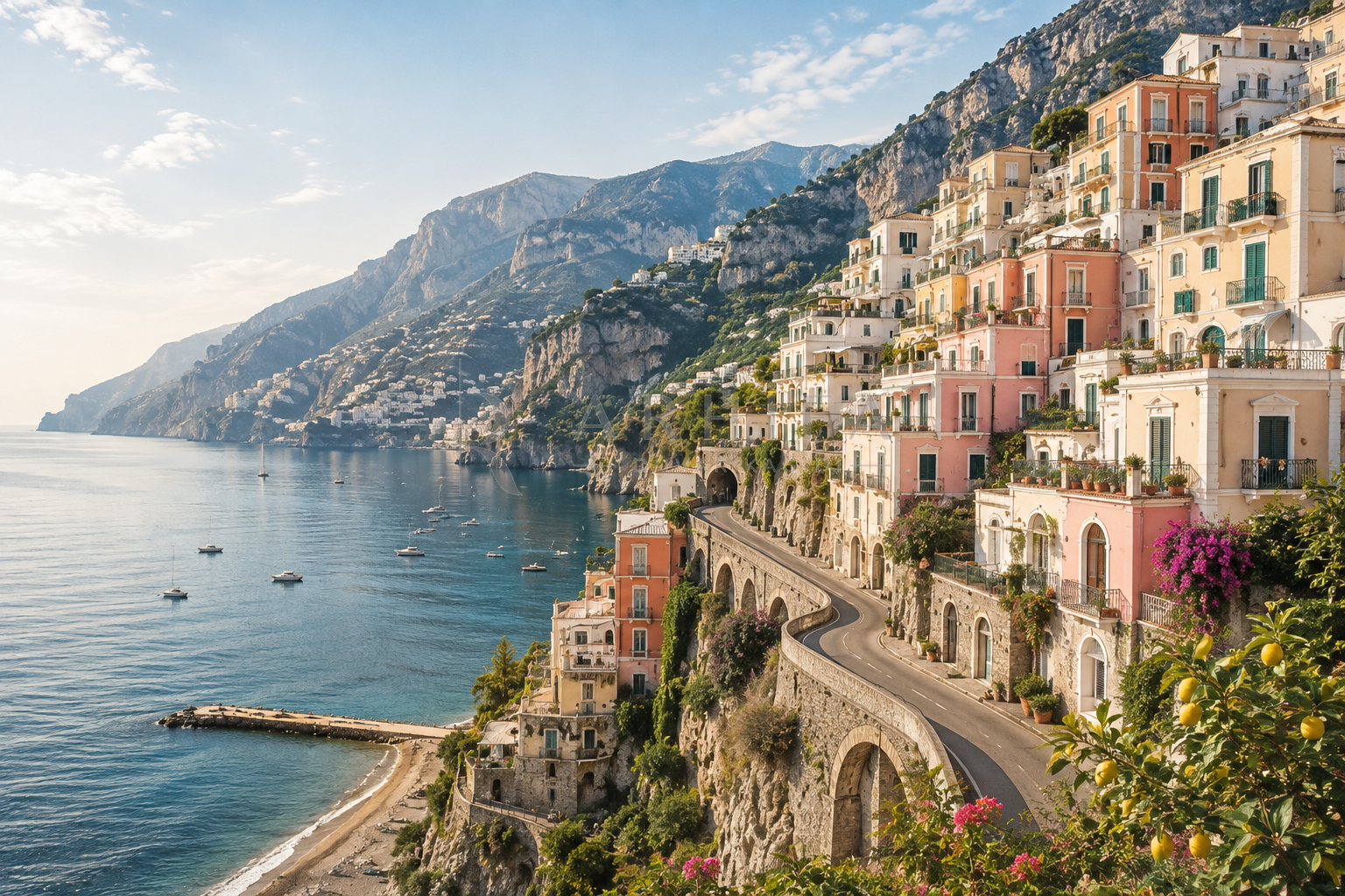 — Amalfi Escape Duvar Kağıdı (DM-010) – görsel 2
