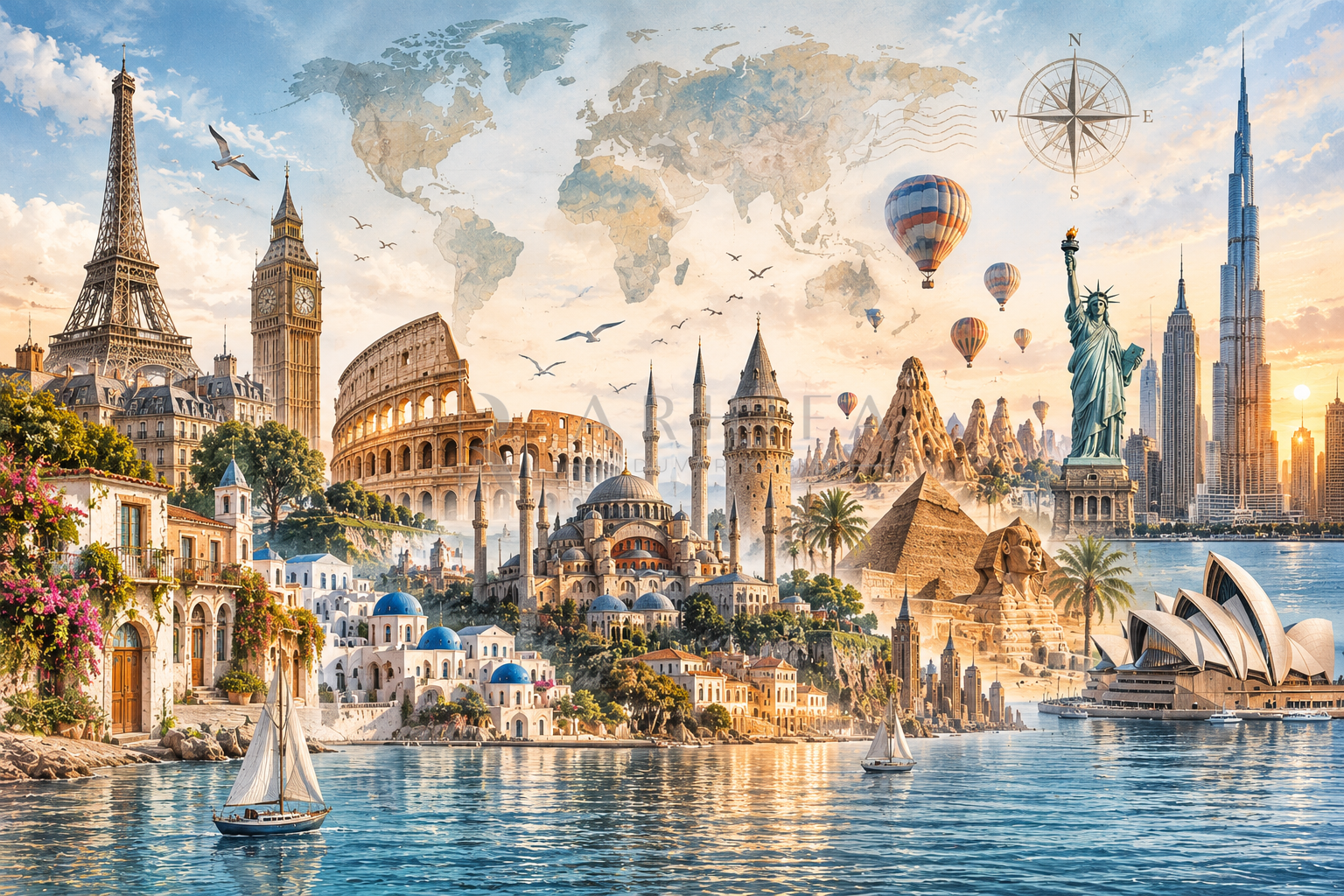 — World Journey Signatur Duvar Kağıdı (DM-015) – görsel 2