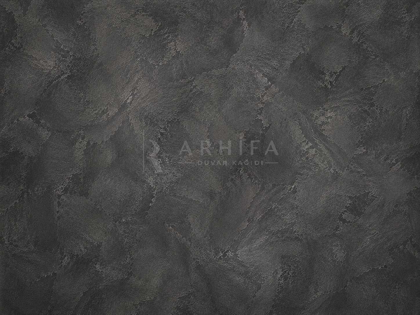 — Deep Anthracite Stucco Duvar Kağıdı (DPC-014) – görsel 2