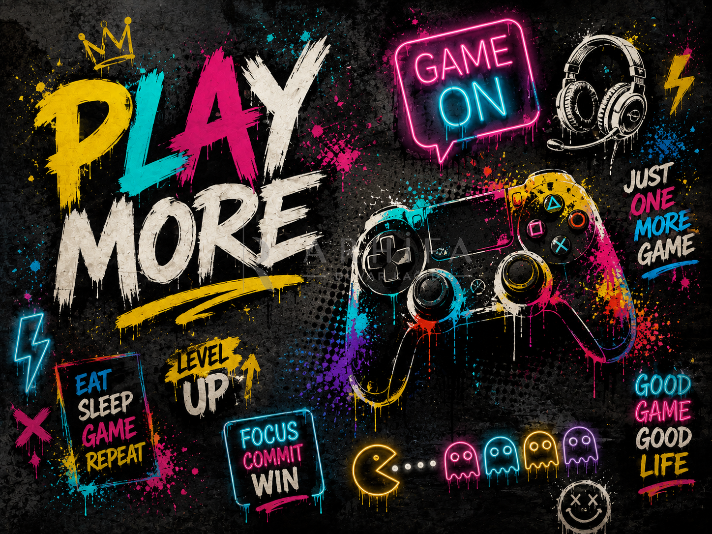 — Play More Duvar Kağıdı (EN-009) – görsel 2