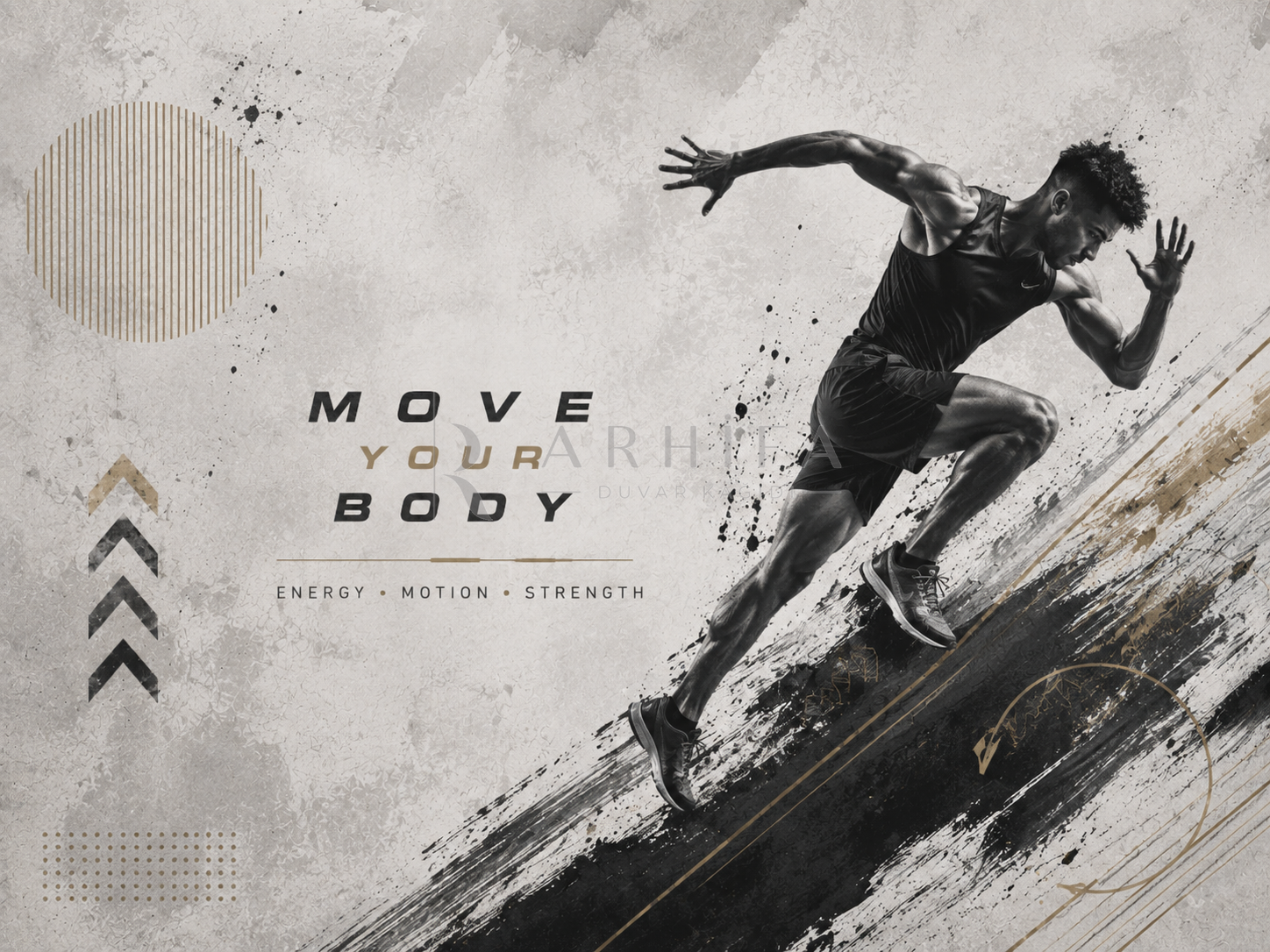 — Move Your Body Duvar Kağıdı (FA-002) – görsel 2