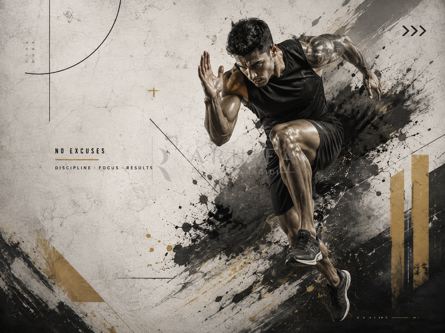 — No Excuses Duvar Kağıdı (FA-003) – görsel 2