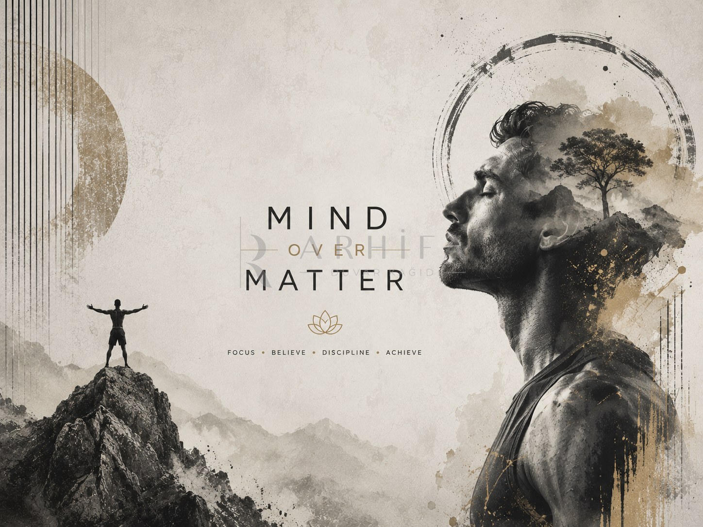 — Mind Over Matter Duvar Kağıdı (FA-005) – görsel 2