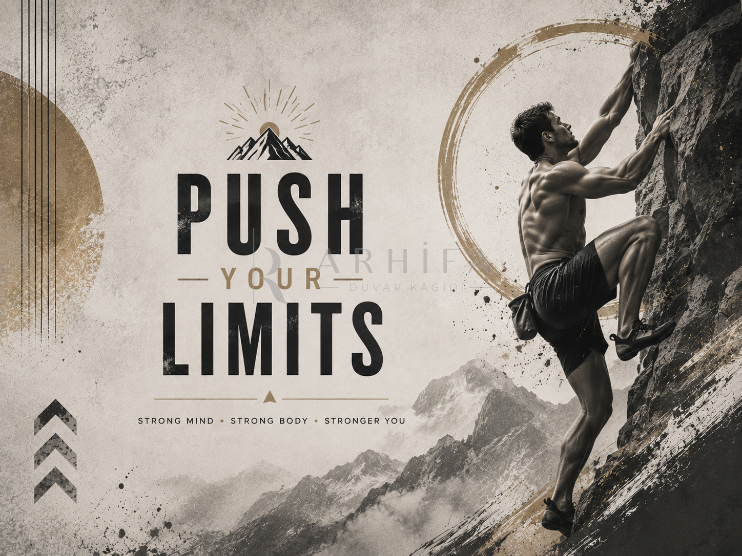 — Push Your Limits Duvar Kağıdı (FA-012) – görsel 2