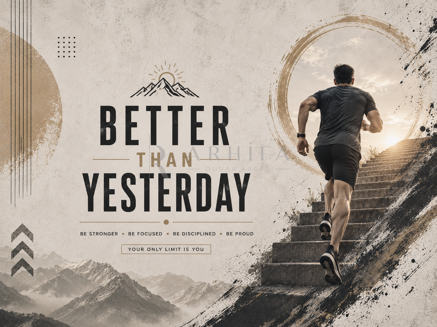 — Better Than Yesterday Duvar Kağıdı (FA-014) – görsel 2