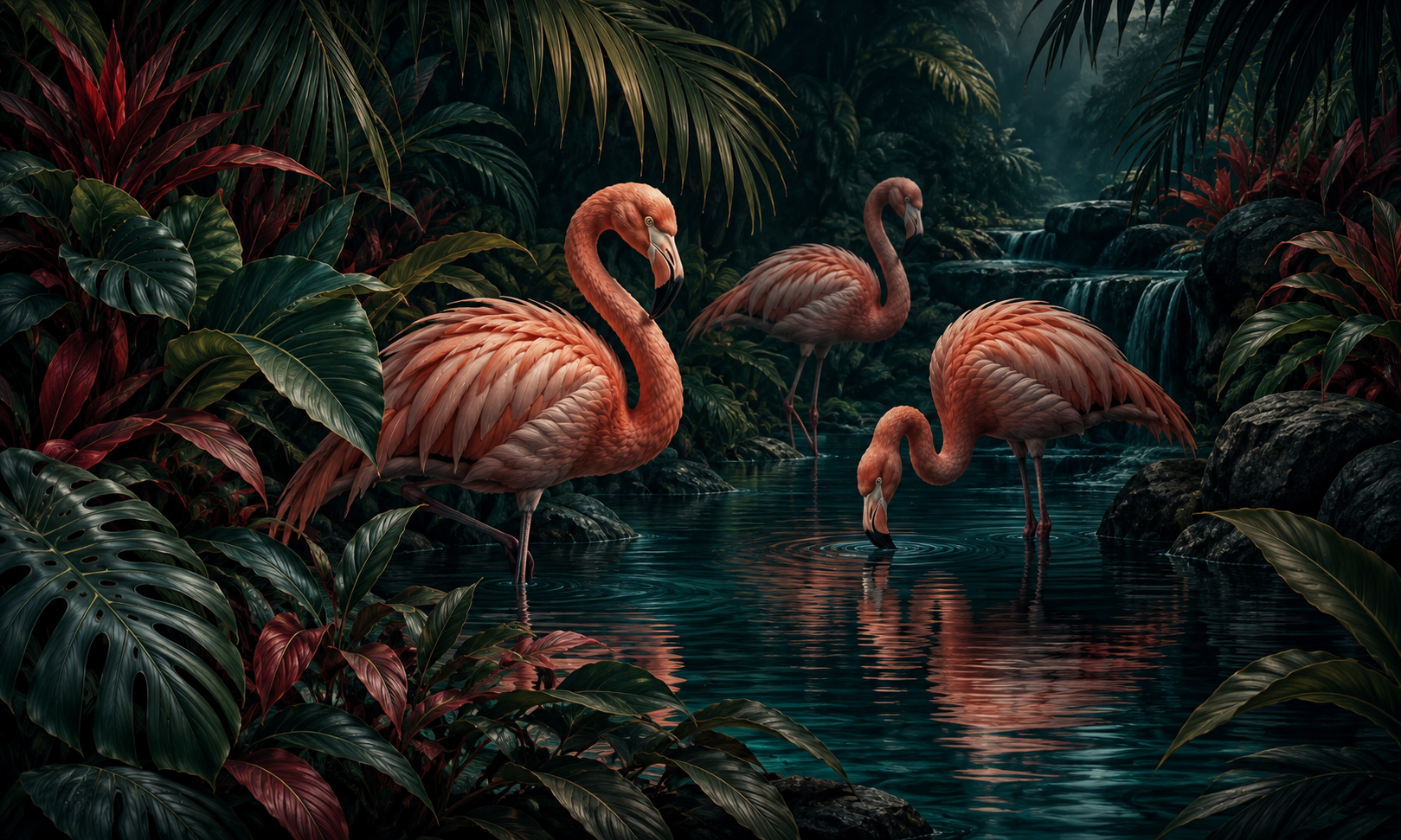 Velvet Lagoon Duvar Kağıdı (FS-002) – görsel 2