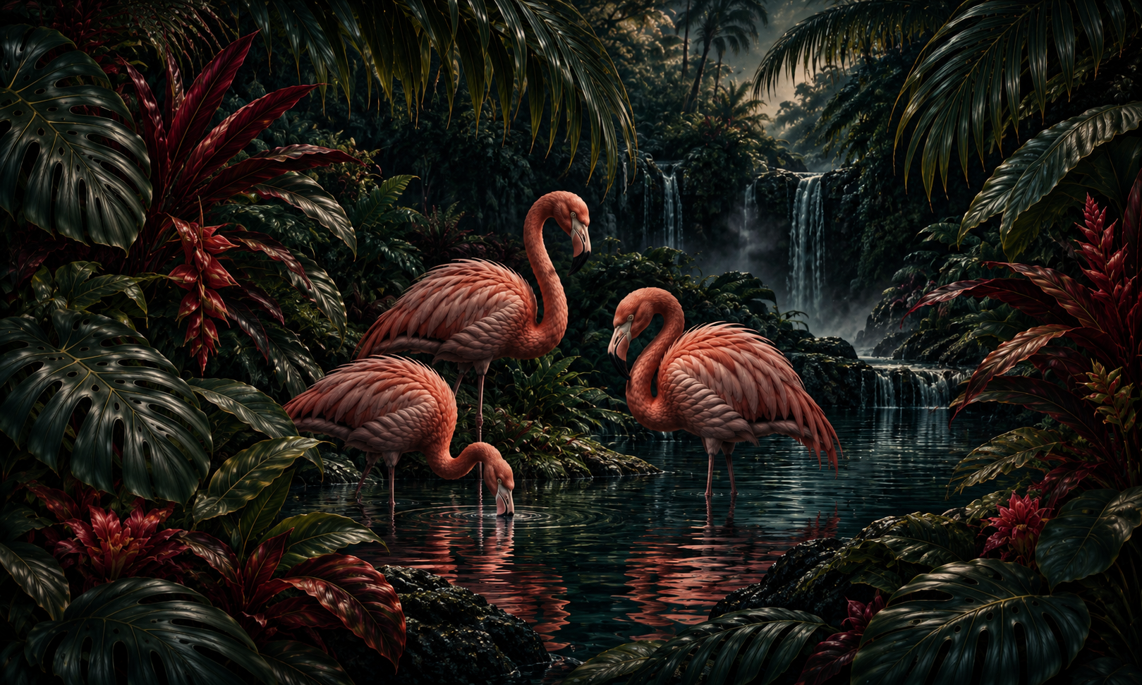Secret Lagoon Duvar Kağıdı (FS-008) – görsel 2