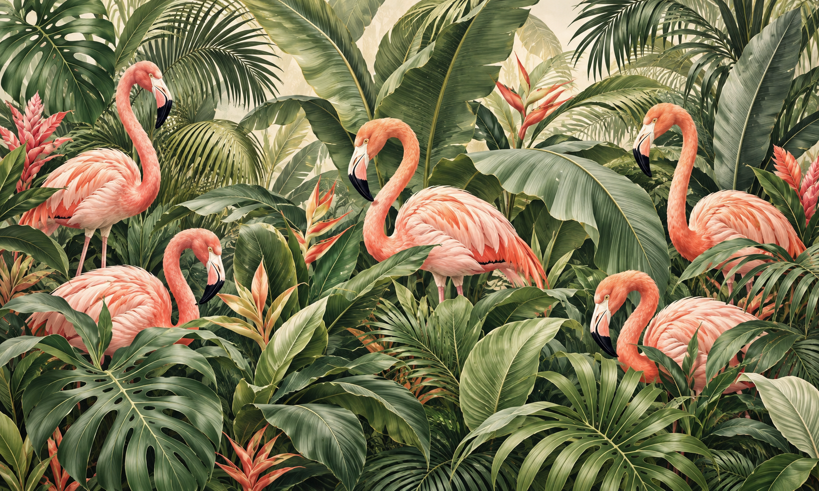 Coral Canopy Duvar Kağıdı (TF-002) – görsel 2