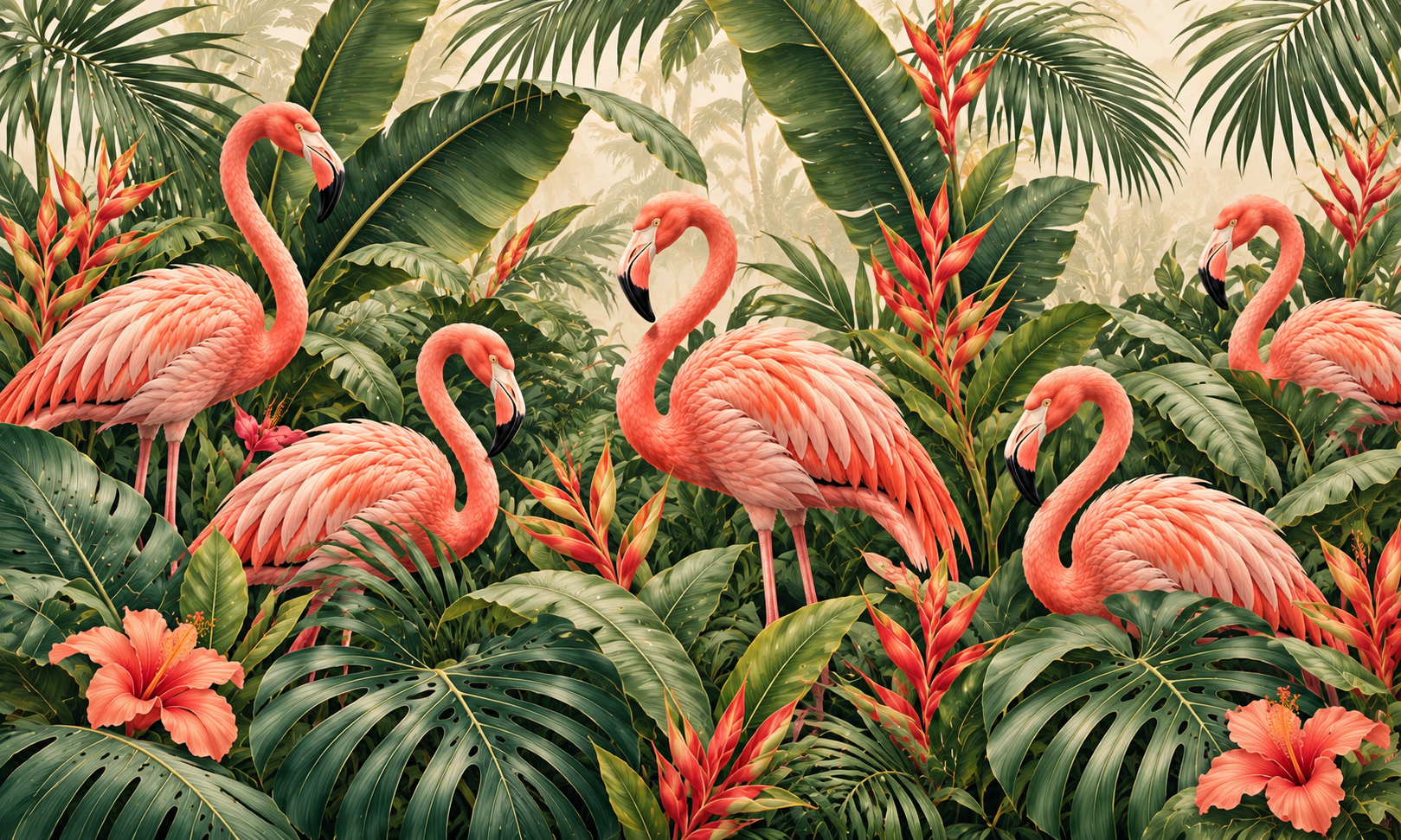 Tropical Parade Duvar Kağıdı (TF-005) – görsel 2