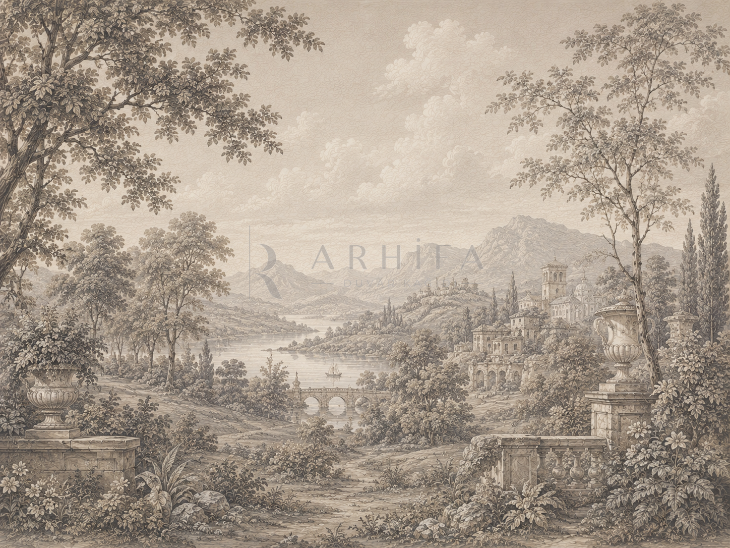 — Heritage Landscape Duvar Kağıdı (FM-007) – görsel 2