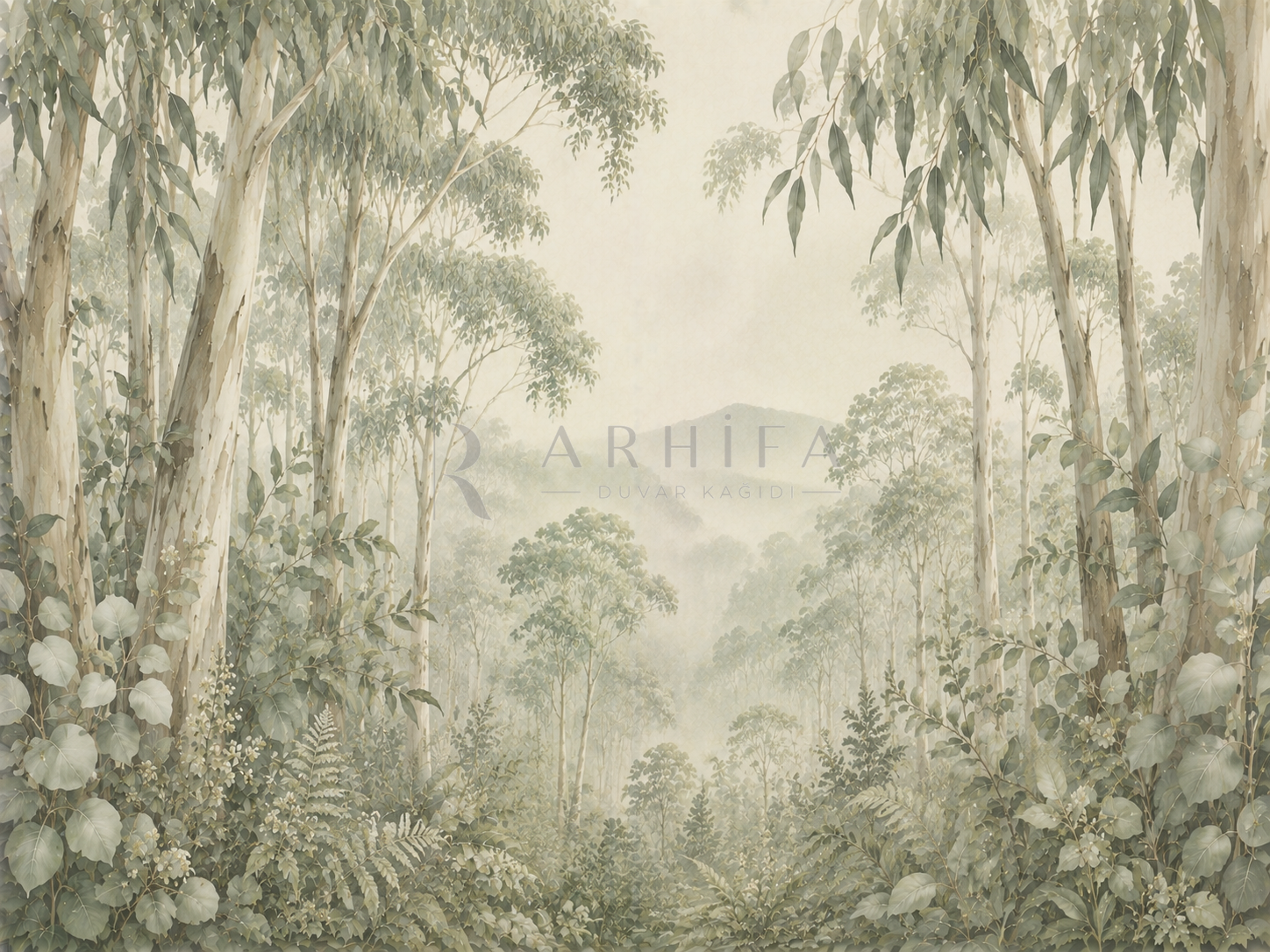 — Eucalyptus Forest Duvar Kağıdı (FMS-009) – görsel 2