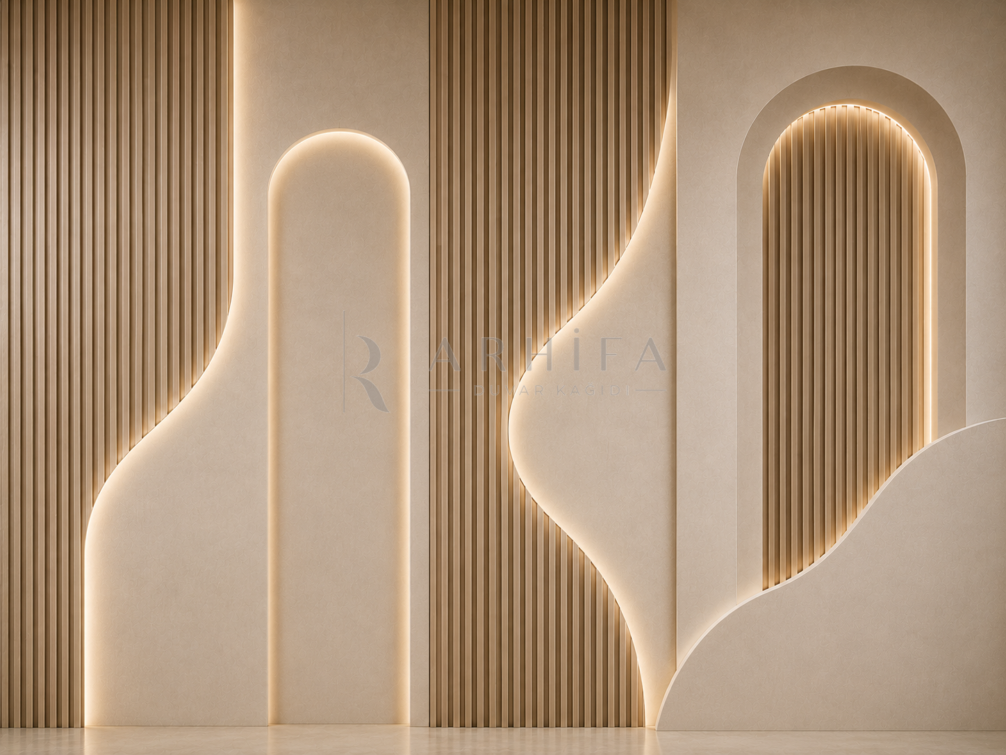 Sculpted Slats — Kaynak Varyantı Duvar Kağıdı (C06-FP-010C) – görsel 2