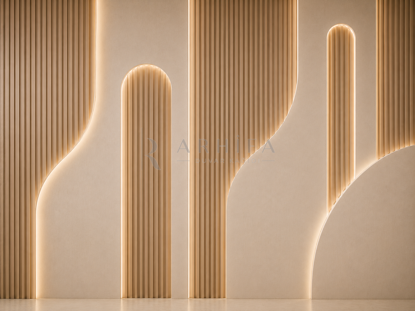 Warm Ribbing — Kaynak Varyantı Duvar Kağıdı (C06-FP-013C) – görsel 2