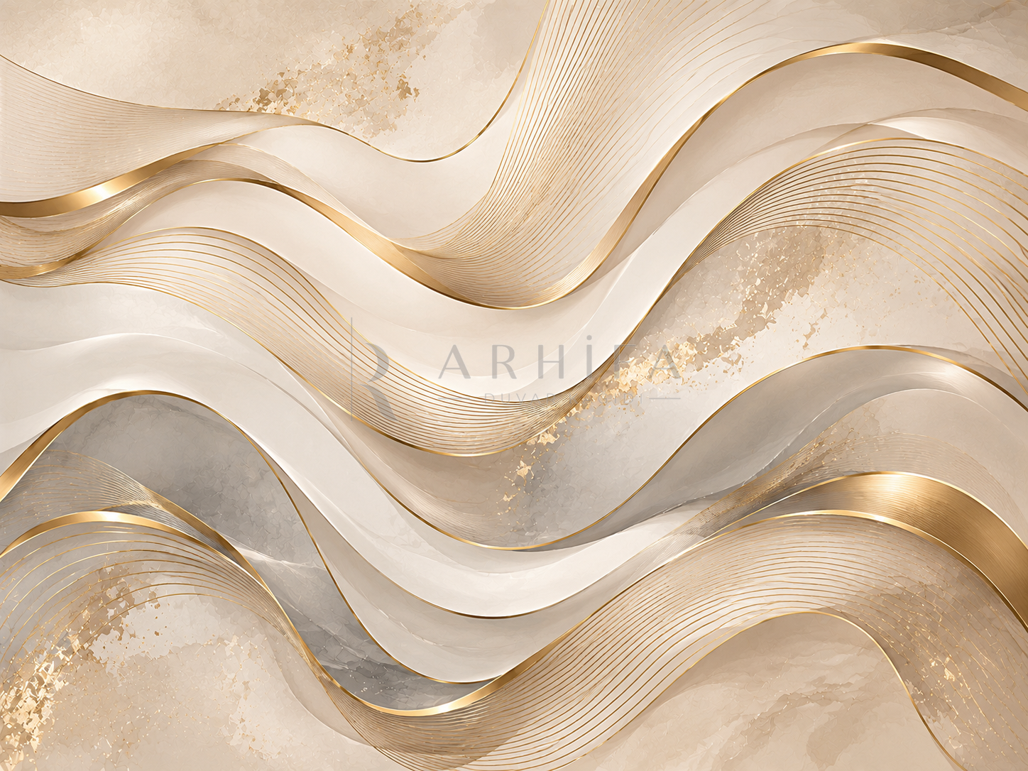 — Metallic Flow Duvar Kağıdı (GL-003) – görsel 2