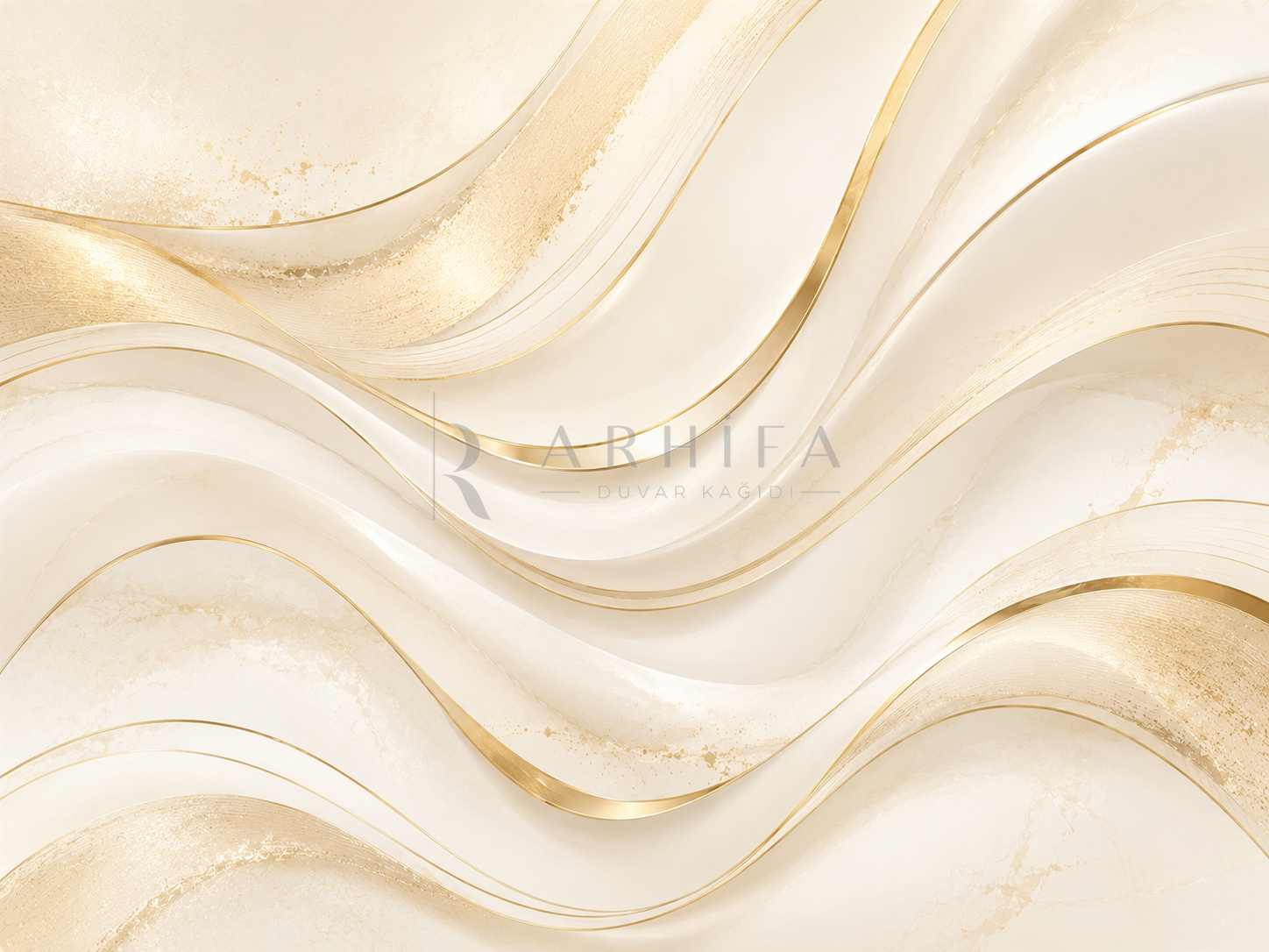 — Ivory Gold Duvar Kağıdı (GL-004) – görsel 2
