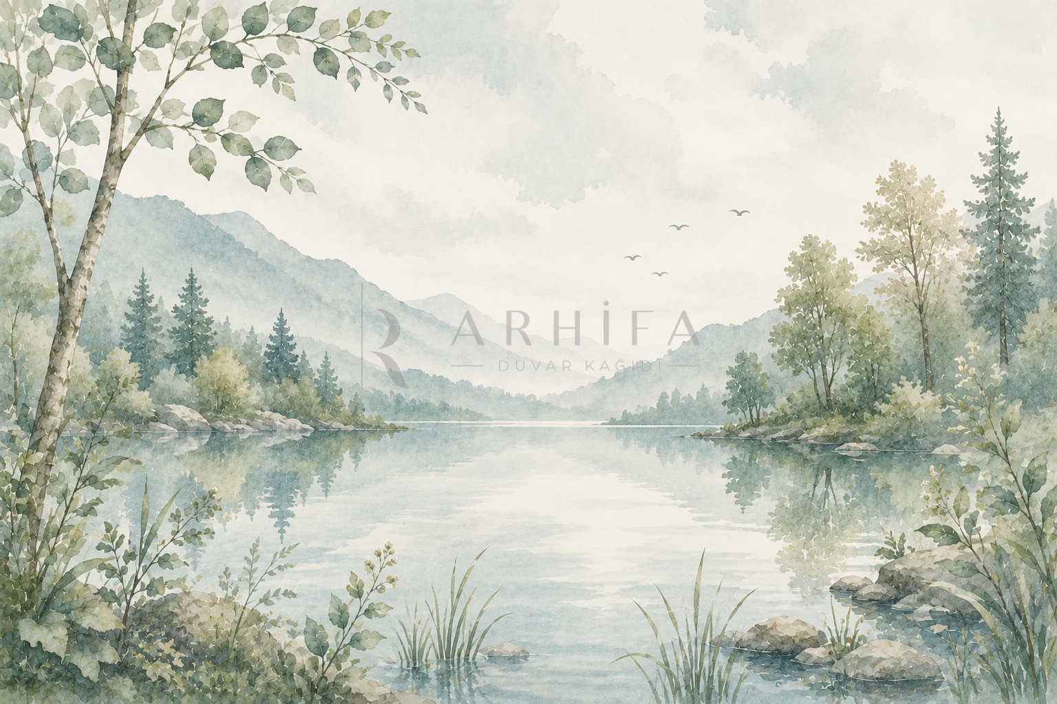Calm Lake Duvar Kağıdı (HC-002) – görsel 2