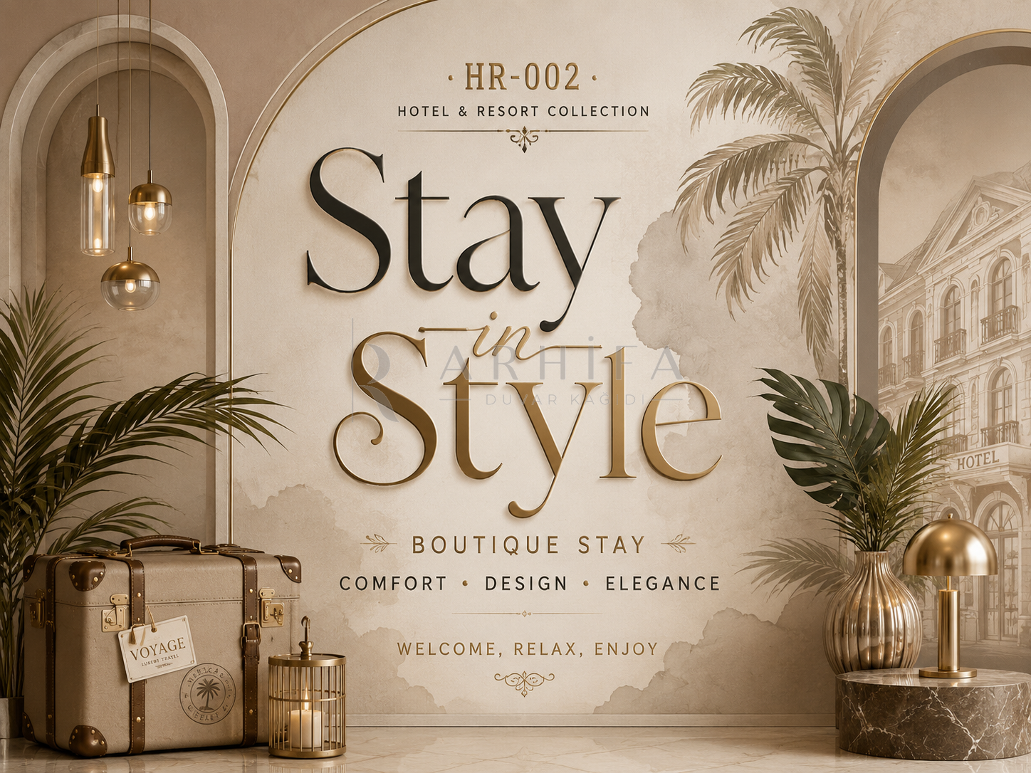— Stay in Style Duvar Kağıdı (HR-002) – görsel 2