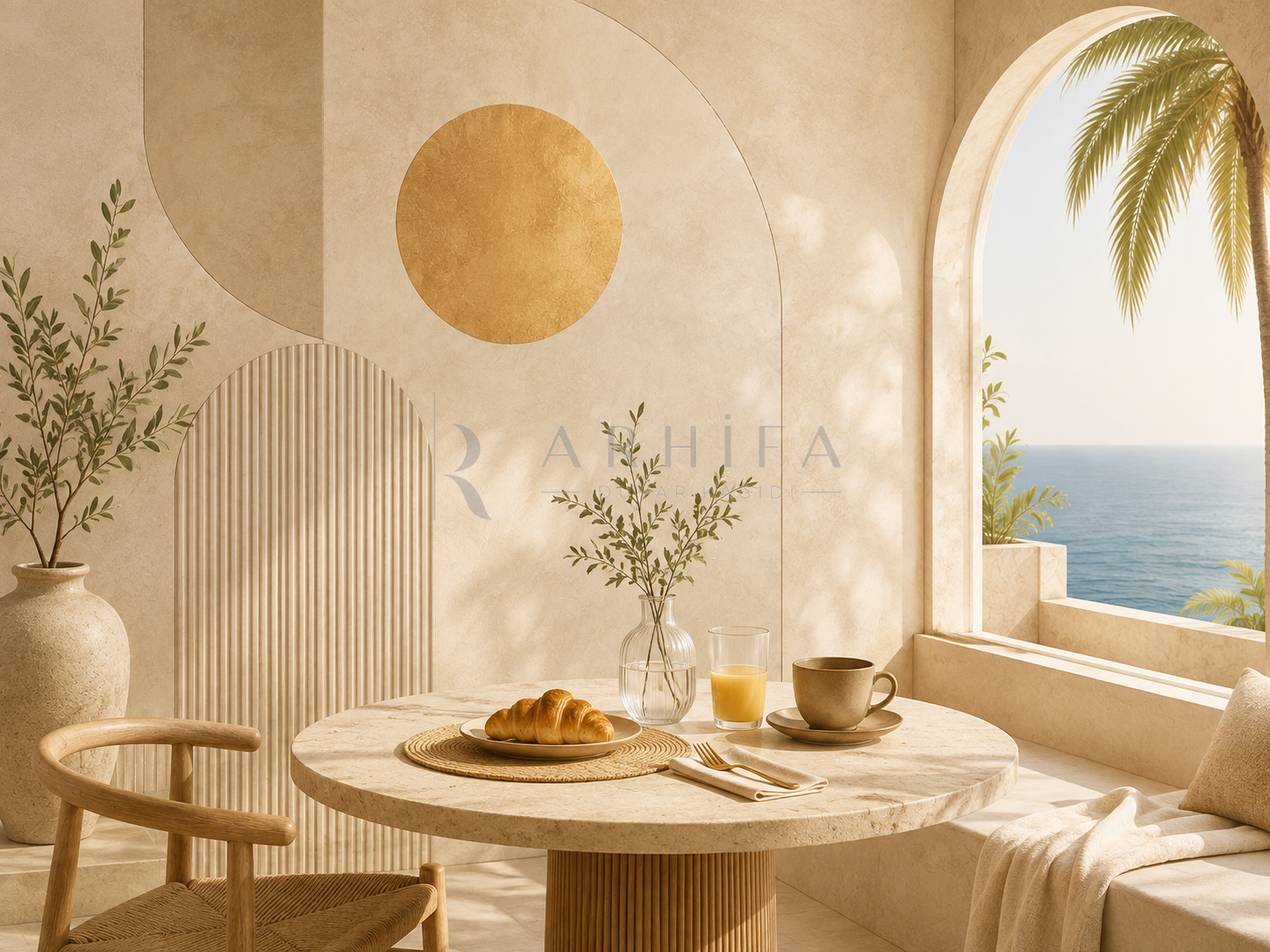— Breakfast & Sunshine Duvar Kağıdı (HR-011) – görsel 2