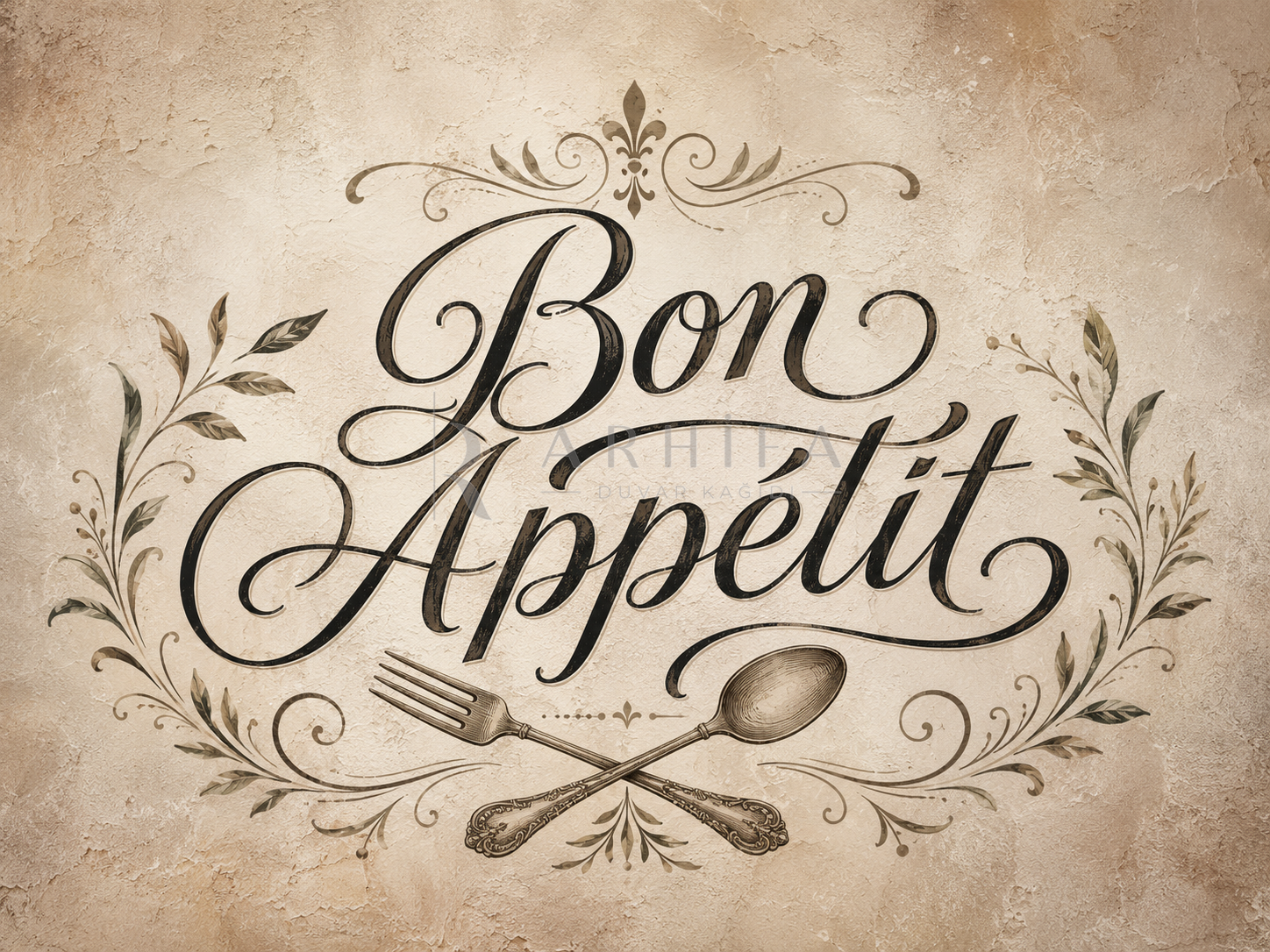 — Bon Appétit Duvar Kağıdı (HT-004) – görsel 2