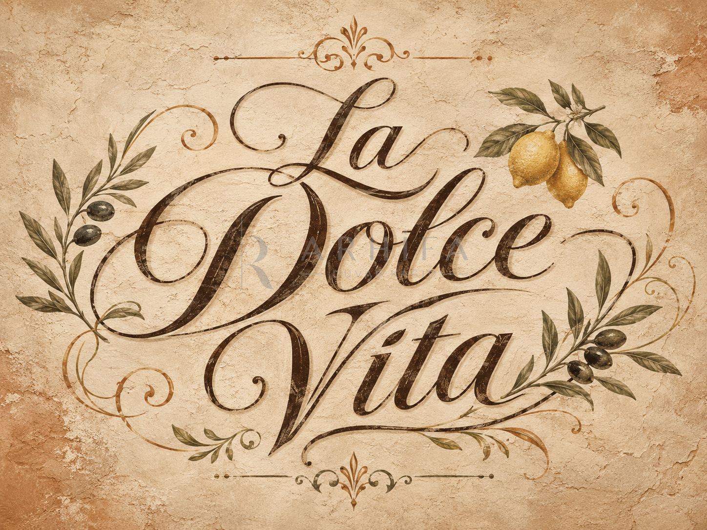 — La Dolce Vita Duvar Kağıdı (HT-005) – görsel 2