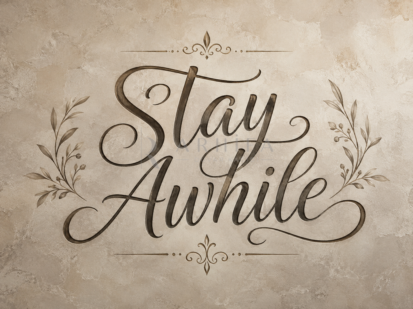 — Stay Awhile Duvar Kağıdı (HT-007) – görsel 2