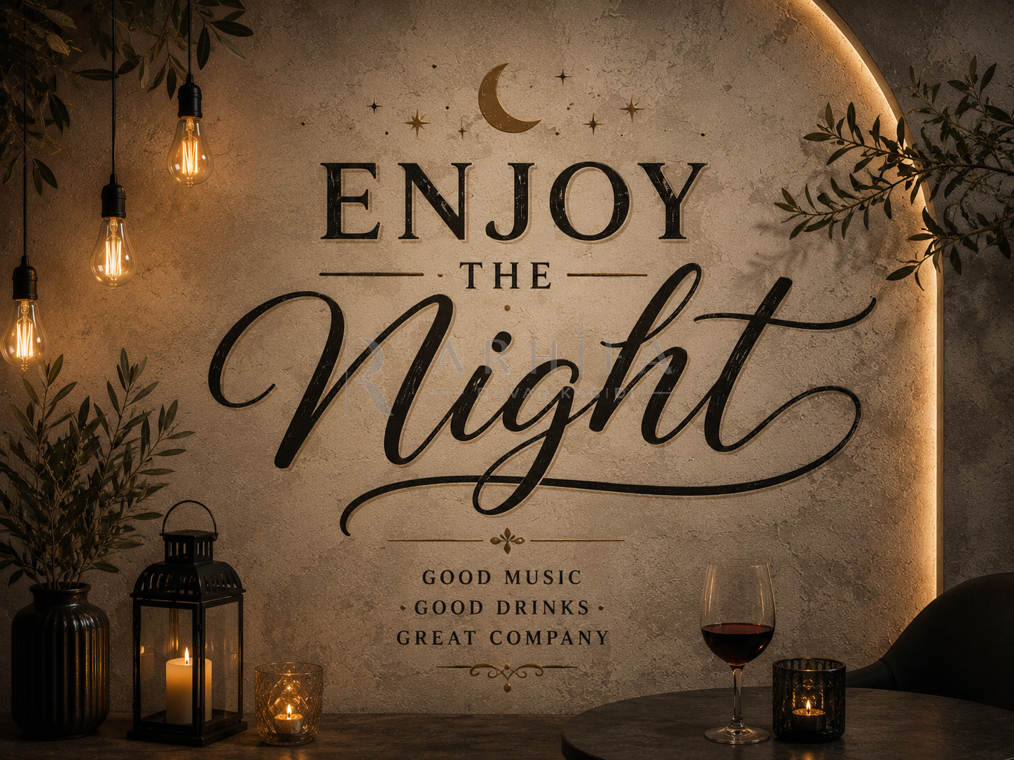 — Enjoy the Night Duvar Kağıdı (HT-011) – görsel 2