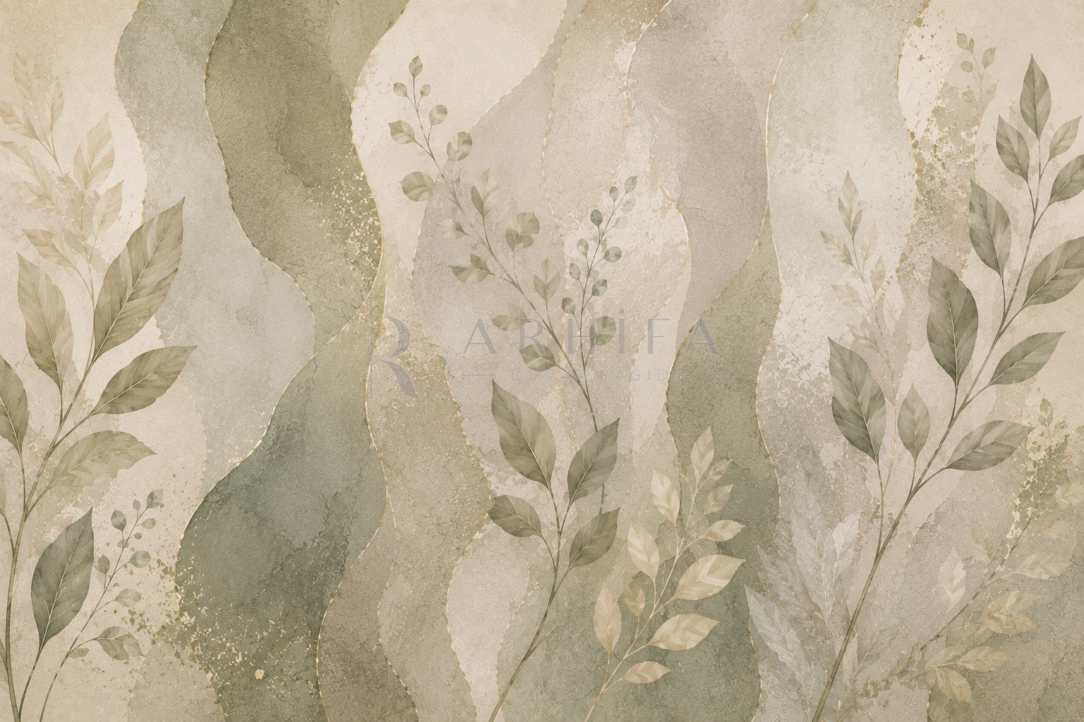 Sage Serenity Duvar Kağıdı (IH-003) – görsel 2